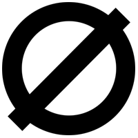 [Null set symbol for atheism]